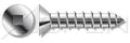 (500pcs) #10 X 2 Flat Countersunk Square Self Tapping Screws, Stainless Steel 18-8, Ships Free in USA by Aspen Fasteners