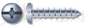 (400pcs) #10 X 2 Pan Head, Slotted Drive,/Phillips Drive, Self Tapping Screws, Stainless Steel 18-8, Ships Free in USA by Aspen Fasteners