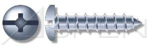 (400pcs) #10 X 2 Pan Head, Slotted Drive,/Phillips Drive, Self Tapping Screws, Stainless Steel 18-8, Ships Free in USA by Aspen Fasteners