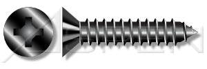 (2000pcs) 10-16X2 Self-Tapping Screws/Sheet Metal Screws Flat Phillips Drive Type AB Steel, Black Oxide
