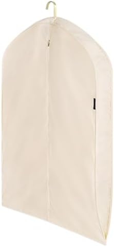 Hanging Garment Bags with Bottom Enclosure & Handle Hole – Protective Covers for Coats, Jackets, and Shirts – Durable, Lightweight, Dustproof Storage Solution