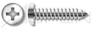 (300pcs) #10 X 2 Pan Head, Phillips Drive, Self Tapping Screws, Stainless Steel 316, Ships Free in USA by Aspen Fasteners