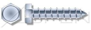 (1000pcs) 14-10X2 Self-Tapping Screws/Sheet Metal Screws Hex Indented Unslotted Type A Steel