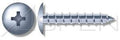 (900pcs) 14-10X2 Self-Tapping Screws/Sheet Metal Screws Truss Phillips Drive Type A Steel, Zinc Plated