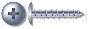 (900pcs) 14-10X2 Self-Tapping Screws/Sheet Metal Screws Truss Phillips Drive Type A Steel, Zinc Plated