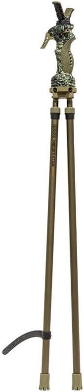 PRIMOS Hunting Trigger Stick Gen3 Shooting Stick, Adjustable Height, Quick-Detach Yoke, Durable and Lightweight, Ideal for Hunting, Shooting, and Photography