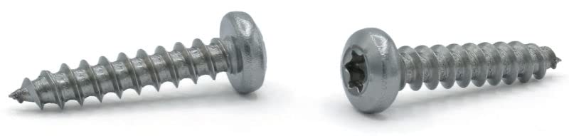 #10 x 2 1/2' Type A Self-Tapping Screws/Six-Lobe (Torx) / Pan Head/Steel/Zinc / 1250 Pc. Carton