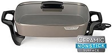 National Presto Ind 2 Packs 16' Elec Cera Skillet