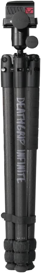 BOG DeathGrip Aluminum Tripod with Durable Frame, Lightweight, Stable Design, Bubble Level, Adjustable Legs, Shooting Rest, and Hands-Free Operation for Hunting, Shooting, and Outdoors