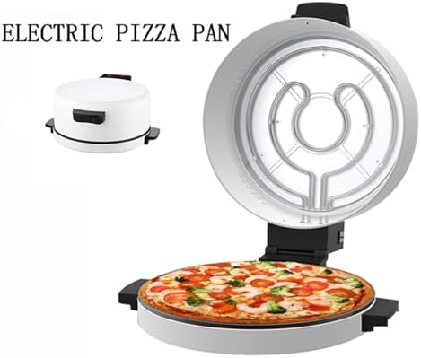 Electric Pizza Oven Indoor and Outdoor, 2000W Countertop Portable Fast Baking Pizza Maker Oven for Pizza, Steak, Arabic Bread, etc. (US Plug 110V)
