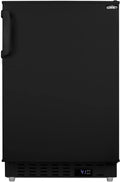 Summit Appliance ALR47B Built-in Undercounter ADA Compliant Residential All-Refrigerator in Black with Door Storage, Interior Light, Open Door Alarm, Adjustable Thermostat and Automatic Defrost