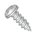 #10 x 2 1/2' Type AB Self-Tapping Screws/Phillips/Pan Head / 18-8 Stainless Steel (Carton: 750 pcs)