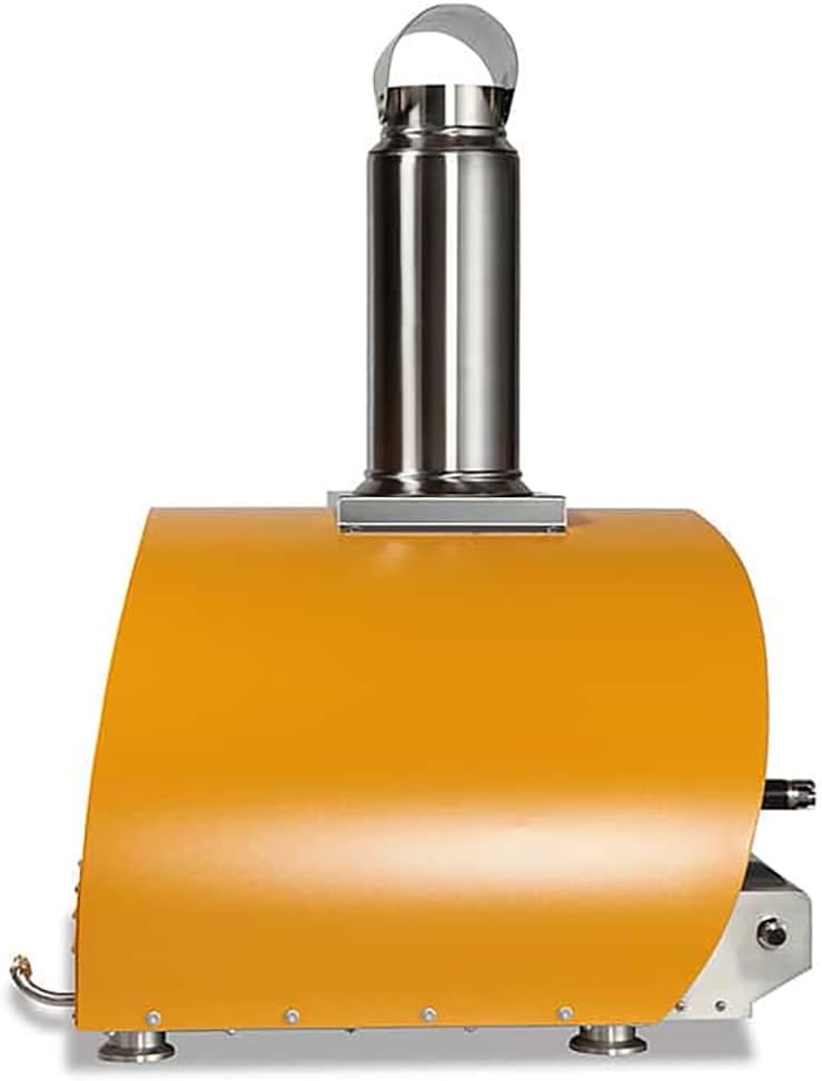Coyote Outdoor Living 30' Yellow Hybrid Pizza Oven in LP