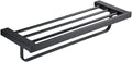 Bathroom Accessories Set Matt Black Finish Wall Toilet Paper Holder Towel Bar Shelf Brush Holders Bath Hardware Set 10 Choice,Towel Shelf