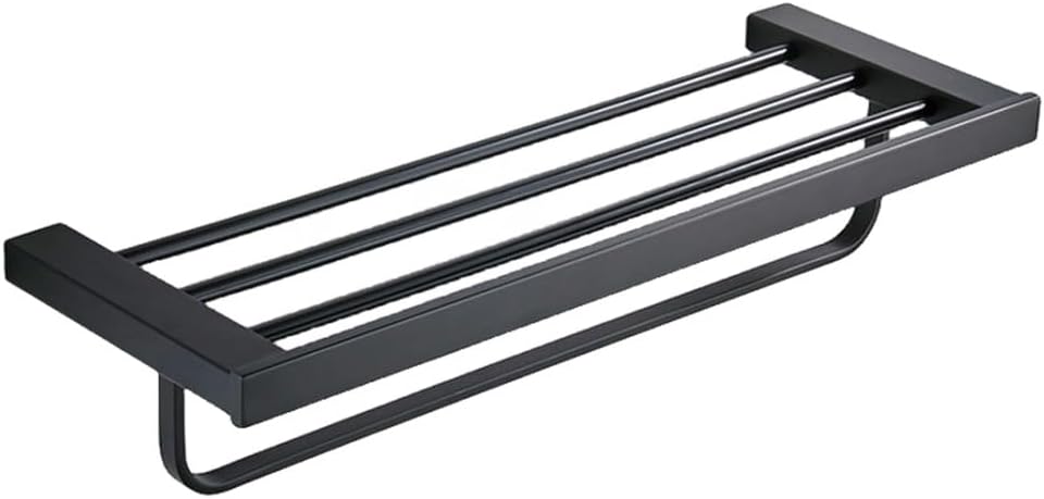 Bathroom Accessories Set Matt Black Finish Wall Toilet Paper Holder Towel Bar Shelf Brush Holders Bath Hardware Set 10 Choice,Towel Shelf