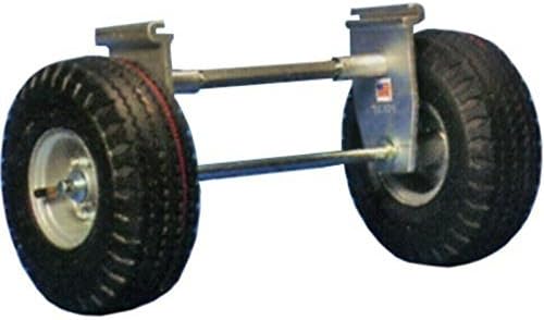 Cargo Equipment Corp. Yeats Big Wheel Attachment for Hand Truck, Aluminum, Silver or Gray, 4 inches, 1.0 pounds