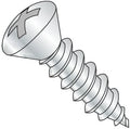 #10 x 2 1/2' Self Tapping Screws - Sheet Metal Screws, Type A, Stainless Steel 18-8, Oval Head, Phillips Drive, Full Thread (Quantity: 800 pcs)
