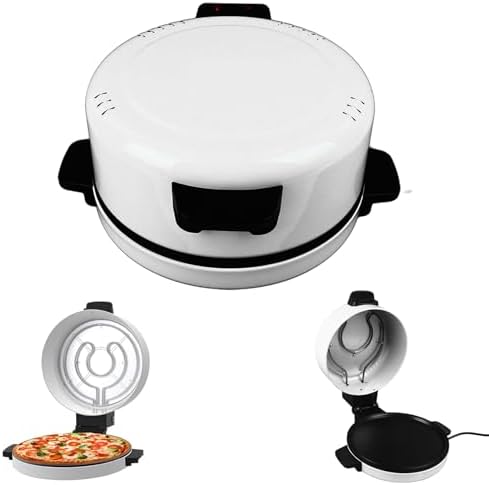 Electric Pizza Oven Indoor and Outdoor, 2000W Countertop Portable Fast Baking Pizza Maker Oven for Pizza, Steak, Arabic Bread, etc. (US Plug 110V)