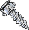 1/4-14X1 1/4 Slotted Indented Hex Washer Self Tapping Screw Type AB Fully Threaded Zinc (Pack Qty 1,500) BC-1420ABSW by Shorpioen