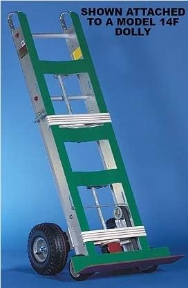 Cargo Equipment Corp. Yeats Big Wheel Attachment for Hand Truck, Aluminum, Silver or Gray, 4 inches, 1.0 pounds