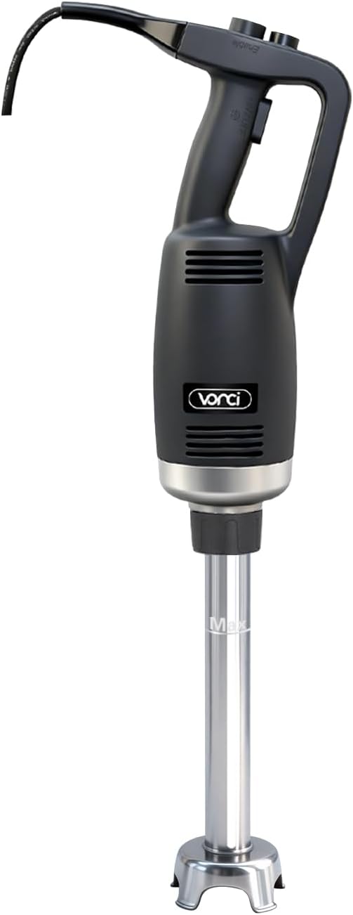 VONCI 750W Commercial Immersion Blender, Electric Hand Blender with 16' Detachable Shaft, Variable Speed 8000-19000RPM,Industrial Immersion Blender for Restaurant Kitchen.Extra Heavy Duty Hand Mixer.