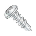 Self-Drilling Pan Head Phillips Screws, #12-14 x 1, Zinc Plated Steel, #3 Point BSD | Box of 3000