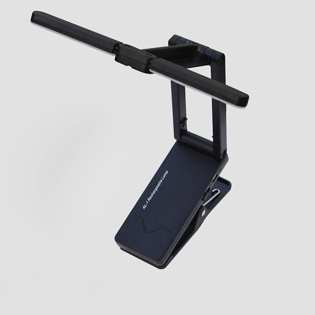 JSEIAJB Clip-on Rechargeable Music Stand Lamp for Of Stands LED Stage Light Universal Compact Portable Charge