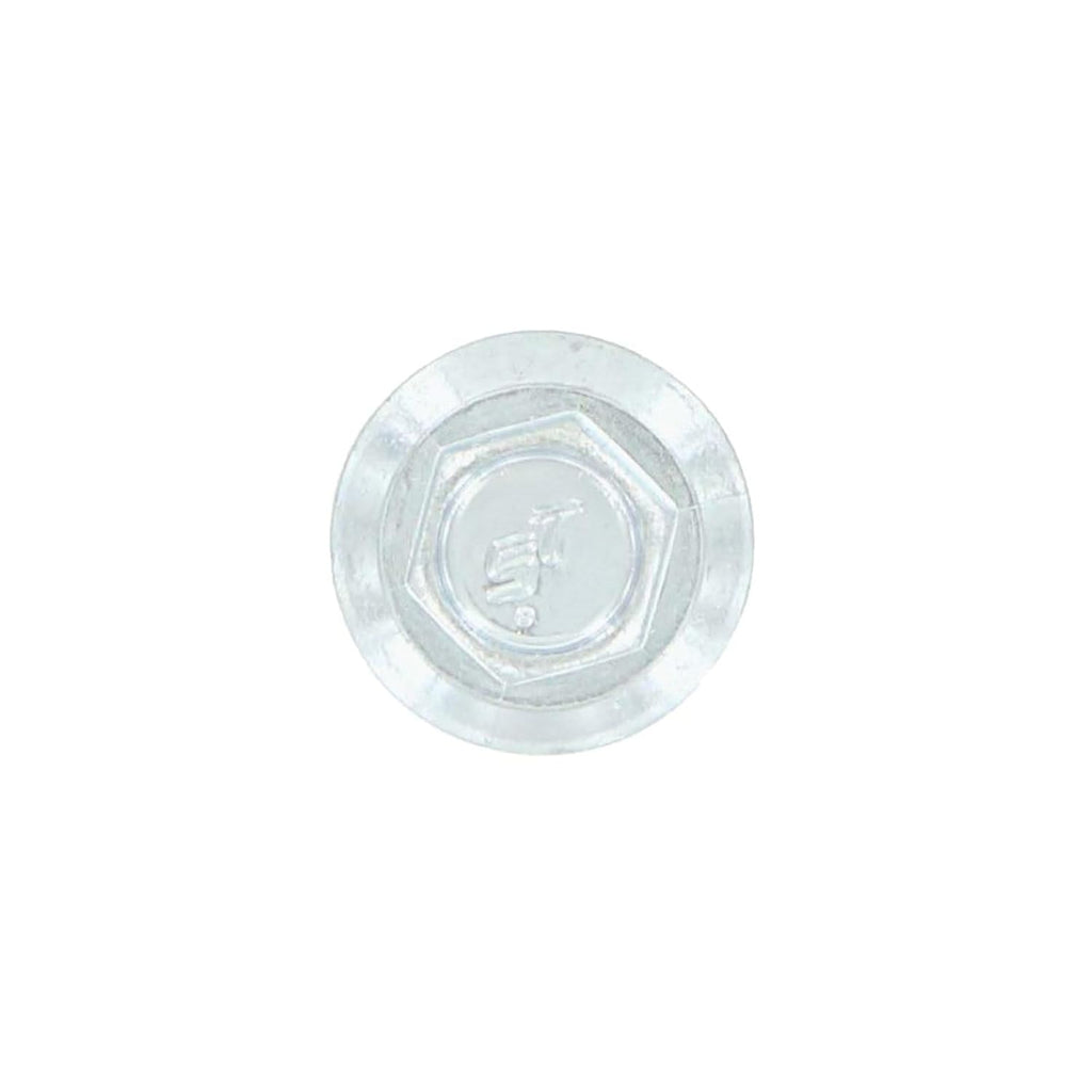 Fasteners Plus ST Fastening Maxx SteelBinder Metal to Metal #12 x 2-1/2' Bright White Screws with EPDM Rubber Washer, 250-Count - Designed for Roofing and Siding Panels
