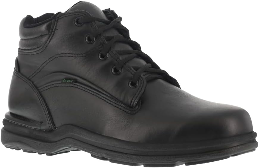 Rockport Mens Post Walk Berry Compliant Soft Toe Postal Boot