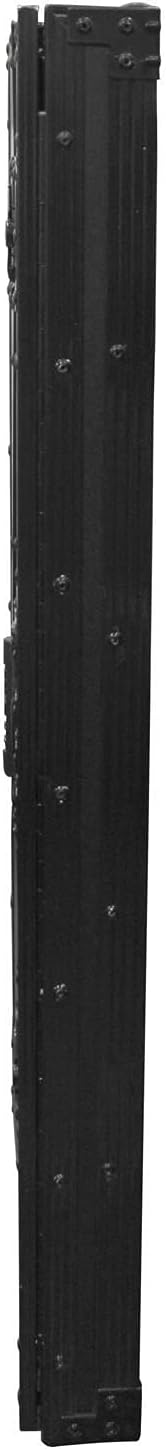 21' Wide x 36' Tall Black DJ Fold-out Stand