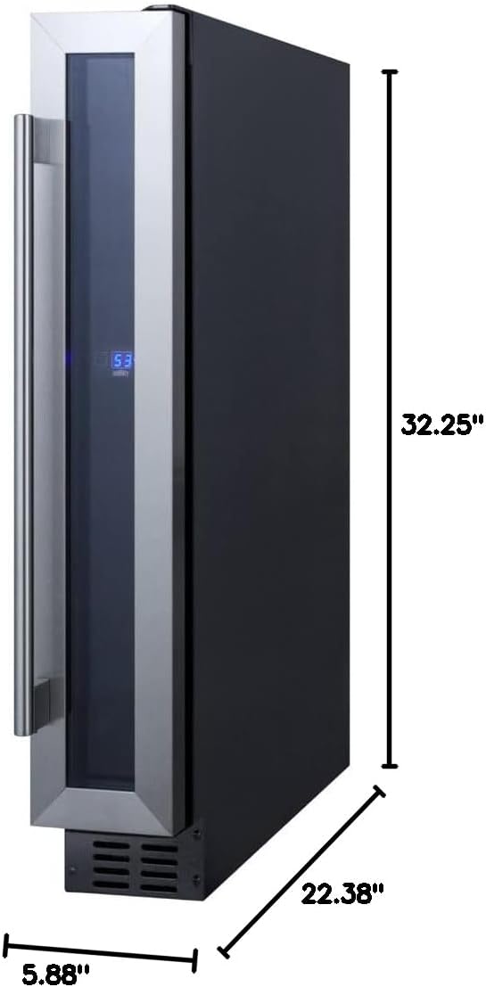6IN Wide Built-in Wine Cellar