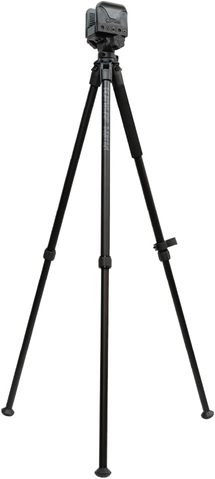 BOG DeathGrip Aluminum Tripod with Durable Frame, Lightweight, Stable Design, Bubble Level, Adjustable Legs, Shooting Rest, and Hands-Free Operation for Hunting, Shooting, and Outdoors