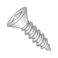 #10 x 2 Type A Self-Tapping Screws/Square/Flat Head / 18-8 Stainless Steel (Carton: 2,000 pcs)
