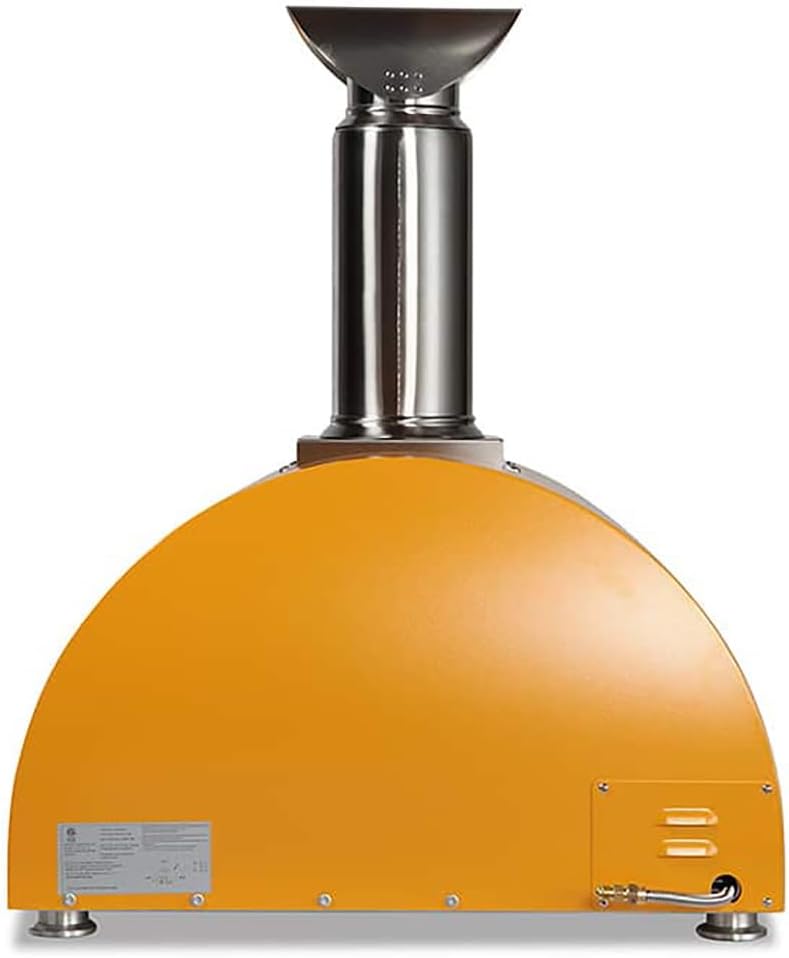 Coyote Outdoor Living 30' Yellow Hybrid Pizza Oven in LP