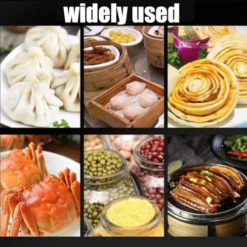 Commercial Electric Steamer, Stainless Steel Food Steaming Machine, 6-Hole Electric Bread Bun Warmer, High-Efficiency Kitchen Appliance (110V)