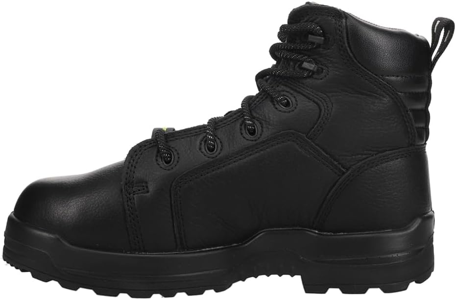 Rockport Mens More Energy 6 Inch Slip Resistant Composite Toe Work/Duty - Black