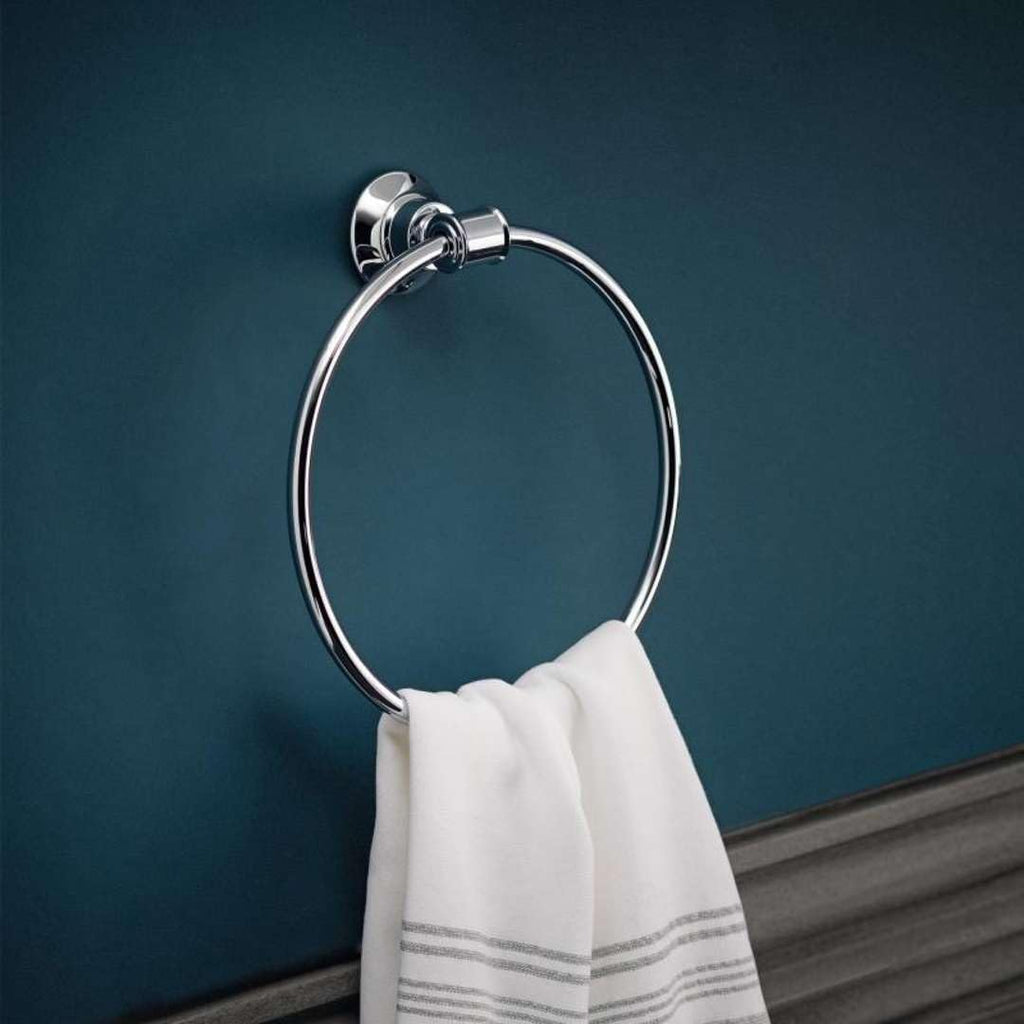AXOR 42021000 Montreux Towel Ring, Chrome