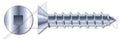 (2000 pcs) #10 X 2, Self-Tapping Sheet Metal Screws, Type A, Flat Square Drive, Steel, Zinc Plated and Baked