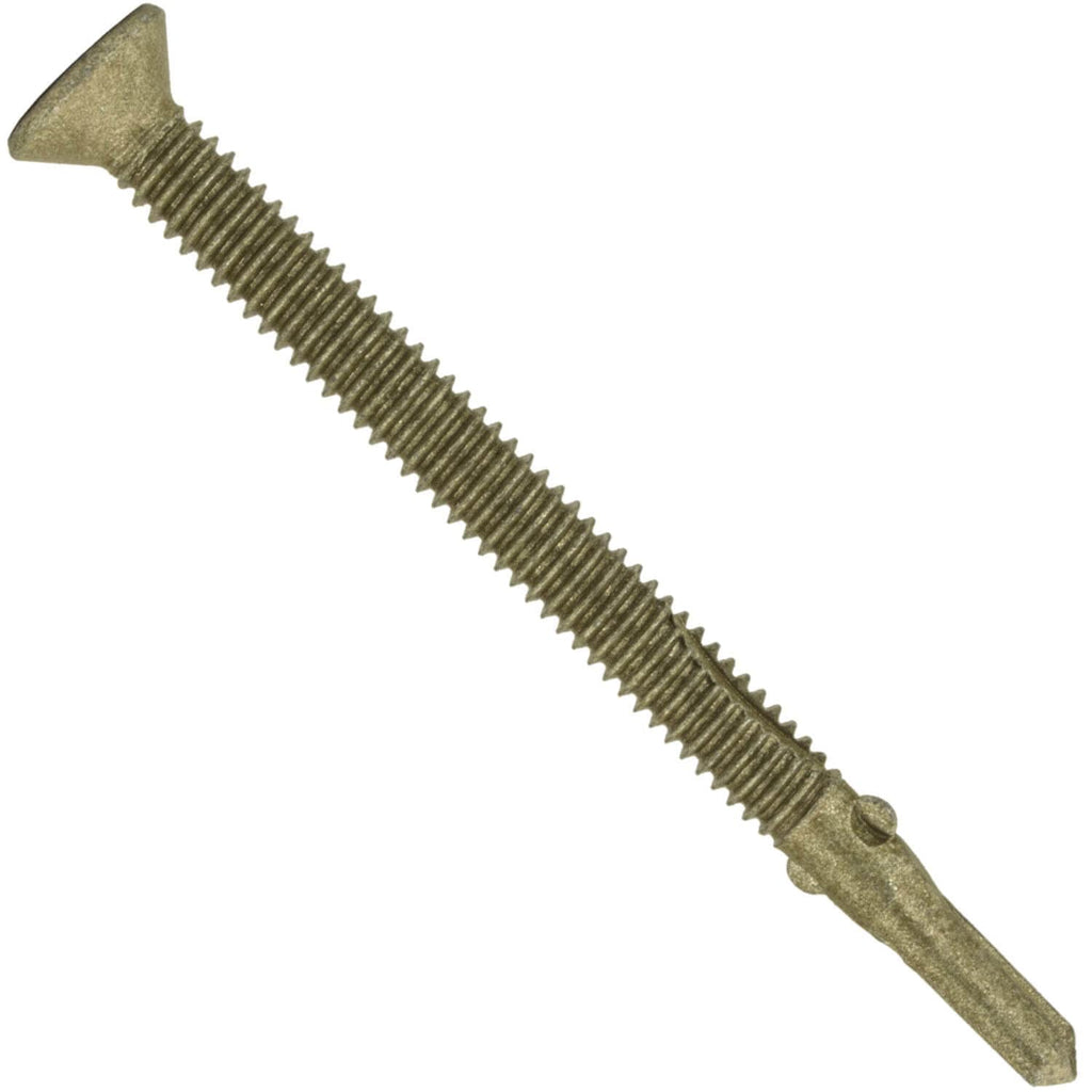 Jake Sales #14x3-1/4 Reamer Tek Torx/Star Head Self-Drilling Wood to Metal Screws - for Flatbeds, Trailers or Fastening Wood to Steel - T-30 Torx Screw Head (Full Box - 1000 Screw Count)