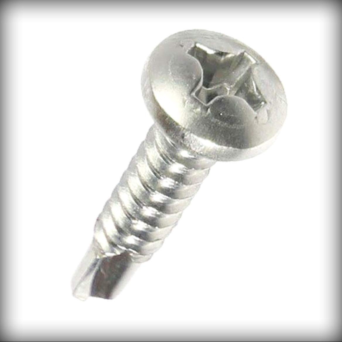 New Pack of 500 Pcs #10 x 3/4' inch Phillips-Drive Pan Head Self Drilling Metal Tek Machine Screws Kit Stainless Set Warranity by Pr-Merchant