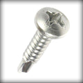New Pack of 250 Pcs #12 x 3/4' inch Phillips-Drive Pan Head Self Drilling Metal Tek Machine Screws Kit Stainless Set Warranity by Pr-Merchant