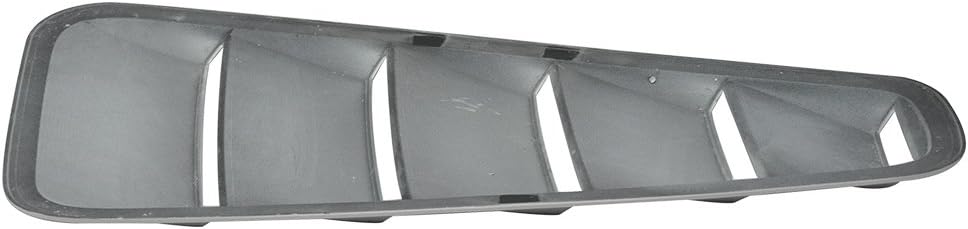 Pre Painted Window Delete Panels Compatible with 2005-2009 Ford Mustang V6, Factory Style Hi Performance White #HP ABS Plastic Sun Rain Shade Guard Wind Vent Air Deflector by IKON MOTORSPORTS, 2006