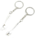 Fashion Jewelry Keyring Keychain Door Car Key Tag Ring Chain Supplier Supply Wholesale Bulk Lots K3YU6 Tablespoon Spoon