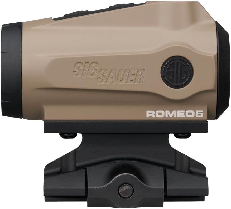 SIG SAUER ROMEO5 GEN I & GEN II 2 MOA Dot Sight - 1x20mm Compact Durable IPX-7 Waterproof Shooting Rifle Sight with Parallax-Free Optical Design & 12 Illumination Settings