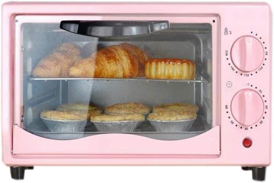 Mini Oven Air Fryer - Multi-Function Convection Toaster Oven, Electric Countertop Kitchen Appliance for Baking, Roasting & Air Frying