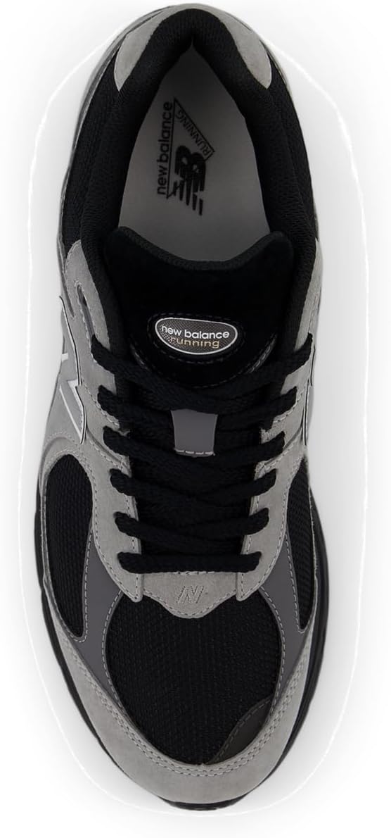 New Balance 2002R Shoes - Black/Silver Metallic