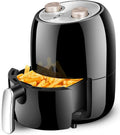 Oil-Free Air Fryer, Healthy Cooking Toaster Oven Turbo Broilers French Fries, Onion Rings, Convection Power Air Oven 2 Qt