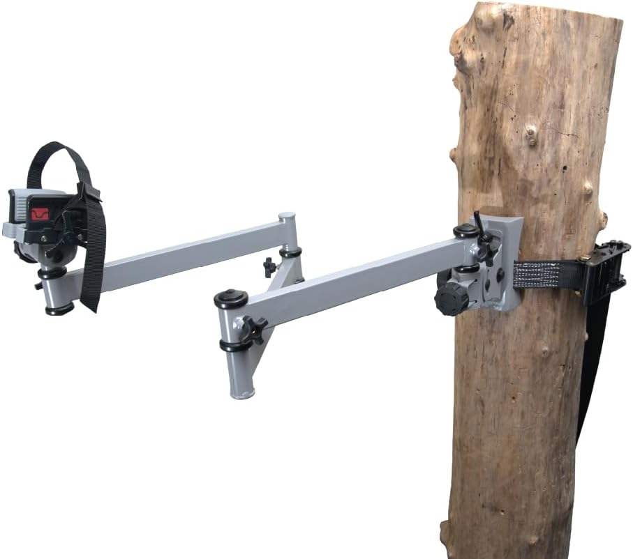 BOG DeathGrip Aluminum Tripod with Durable Frame, Lightweight, Stable Design, Bubble Level, Adjustable Legs, Shooting Rest, and Hands-Free Operation for Hunting, Shooting, and Outdoors