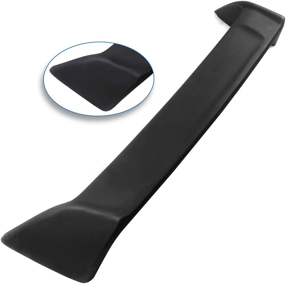 SCITOO ABS Spoiler for 2002-2006 for Acura RSX Trunk Spoiler Roof Lip Kit Wing, Car Exterior Rear Spoiler Kit (Matte Black)