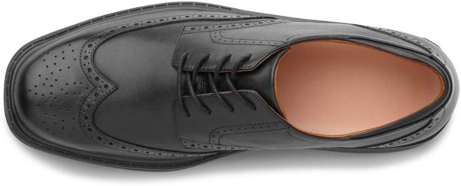Dr. Comfort Wing Men's Therapeutic Diabetic Extra Depth Dress Shoe Leather Lace